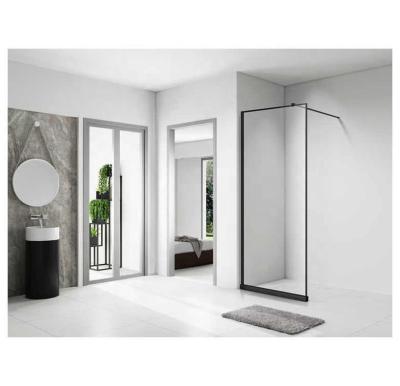 China Traditional Guaranteed Qualified Walk In Shower Enclosure With Aluminum Frame For Bathroom for sale