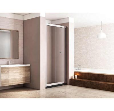 China New Traditional Luxurious Folding Shower Enclosure With Aluminum Frame For Bathroom for sale