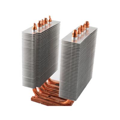 China 200W Welder High Power Stage Lamp Heat Pipe Heatsink , LED Copper Aluminum Heatsink for sale