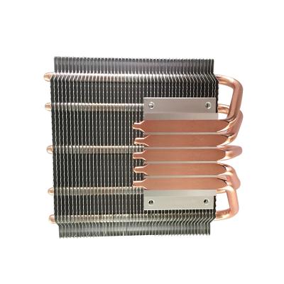 China 200W Welder Power Stage Lamp Heat Pipe Heatsink , LED Copper Aluminum Heatsink for sale