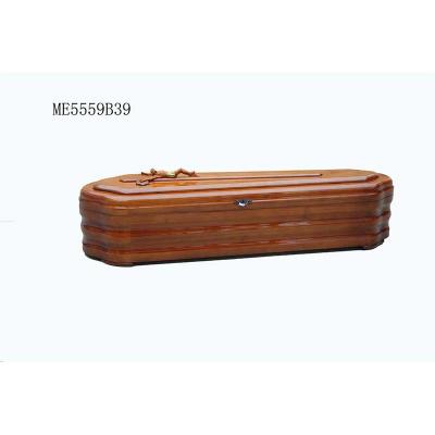 China Eco-Friendly.Stocked China Funeral European Style Wooden Coffin with Good Prices Supplier for sale