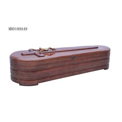 China Eco-Friendly.Stocked Factory Wholesale Wood Funeral Supplies Cremation Ashes Wooden Cinerary Casket Wooden Urn for sale