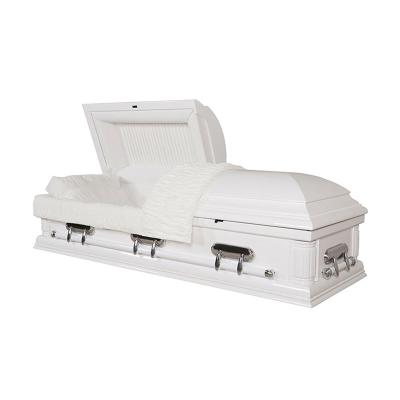 China Eco-Friendly.Stocked Chinese Produce Solid Wooden Casket Funeral Casket and Urn for sale