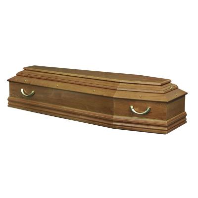 China Eco-Friendly.Stocked Coffin casket, Style Funeral supplies Wooden coffin Casket for sale, caskets and coffins funeral supplies for sale