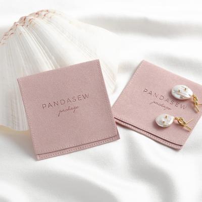 China No Strings High Quality Handmade Microfiber PandaSew Microfiber Divider and Jewelry Bag Packaging Logo Jewelry Pouch Custom Made for sale