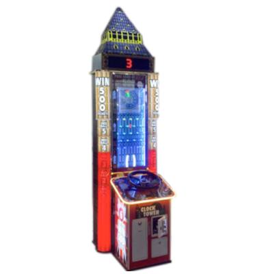 China Coin Operated Wooden Sight Clock Tower Redemption Game Machine | Professional Amusement Park Game Machine For Sale for sale