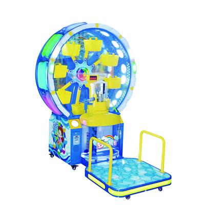 China Indoor Arcade Coin Operated Dream Lottery Wheel Games Center Water Ticket Park Redemption Game Machine For Sale for sale