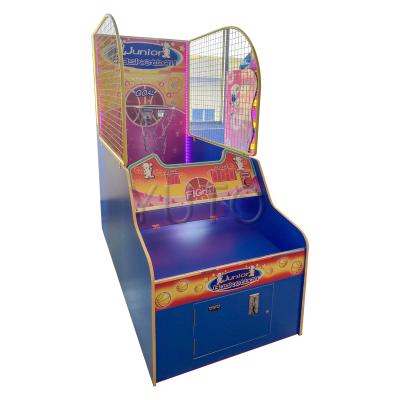 China junion basketball game coin operated machine|Amusement park basketball machine for Game Center for sale 2500*1000*2500 for sale