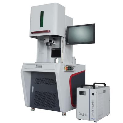 China Wholesale Water Cooled 3w 5w 10w Fiber Durable Desktop Metal Closed UV Laser Marking Machine for sale