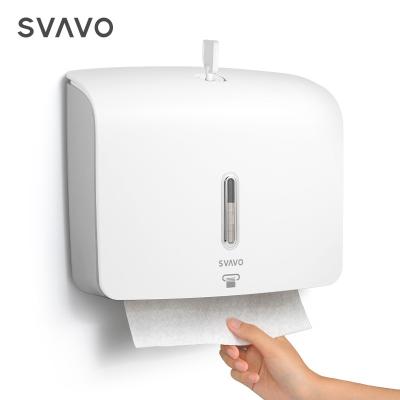 China SVAVO Toilet Paper Unit Wall Mounted Fancy Modern Towel Holder Fancy Paper Dispensers for sale