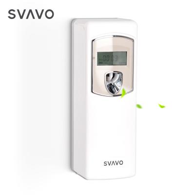 China Hotel SVAVO Remote Control Aerosol Dispenser Sensor Fragrance Dispenser Air Freshener Aerosol Automatic Dispenser for sale