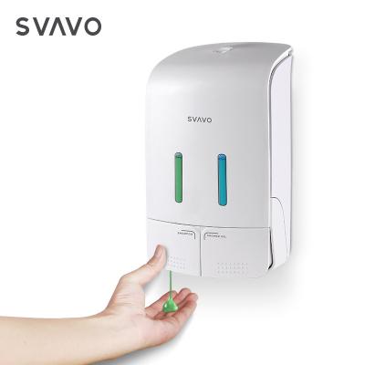 China Plastic Wall Mounted Foam Soap Dispenser Factory Supply Manual Liquid Soap Dispenser Gel Hand Sanitizer Dispenser for sale