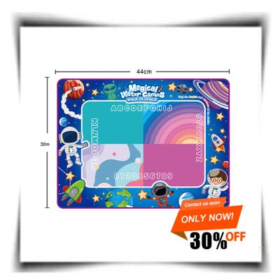 China Hot Selling Luminous Starry Mat Painted Coloring Mat Educational Toy Gift Children Water Drawing Cloth Sky Graffiti for sale