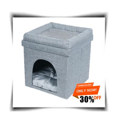 China Breathable Hot Selling Good QualityStone Gray Window Mounted Cat Bed For Pet Cats And Dogs for sale