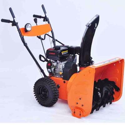 China Power Smart C-ST007C 22 Inch 212cc Loncin Gas Powered Two Stage Snow Thrower With Electric Start 3.6L (0.95 US Gallons) for sale