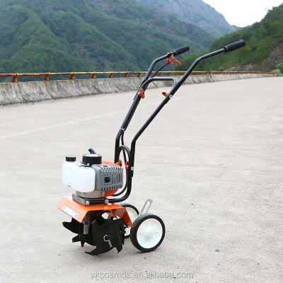 China 52CC Mini Cultivated Earth Tiller Cultivator Power Tillers for sale