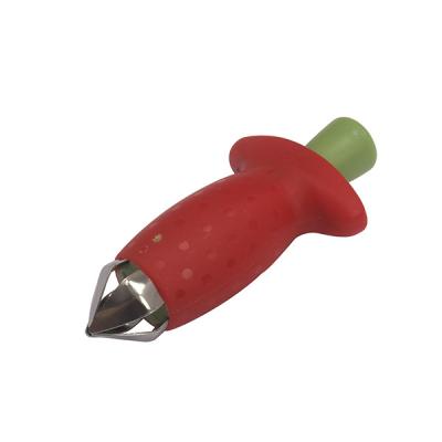 China Amazon Sustainable Hot Selling Wholesale Beautiful Strawberry Shape Fruit Hollow Puncher Design Vegetable Kitchen for sale