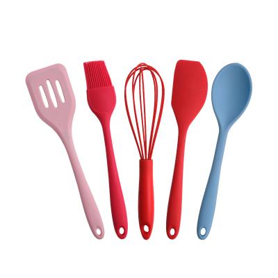 China Amazon Products Best Selling Viable Silicone Kitchen Utensil Silicone Utensil Set for sale