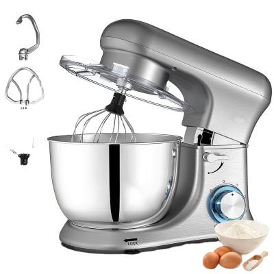 China Classic Home Used Design Food Stand Mixer Tilt Head With 5.5 Liter Stainless Steel Mixing Bowl 1500w Dough Kneading Machine for sale