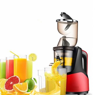 China Commercial Automatic Non-Drip Spout Vertical Masticating Slow Cold Press Orange Fruit Juicer Making Machine Juice Extractor for sale