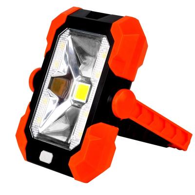 China COB Solar Portable Rechargeable Led Work Light With Magnetic Holder For Camping Working 3.7V /4400mAh 18650 for sale