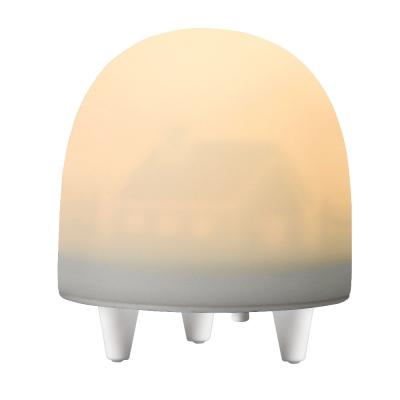 China Cute Soft Rechargeable sillicone Baby Bedroom Table Lamp USB MINI LED Night Lights for sale