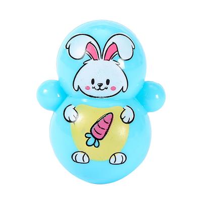 China Wholesale Cute Office Cartoon Cute Bunny Tumbler Decompress Tumbler Mini Plastic Casual Nostalgic Children's Toys for sale