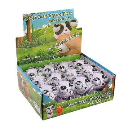 China Worry Relife Toy Wholesale funny cute panda eye googly compression burst eye decompression toys creative prank decompression exhaling small toys for sale