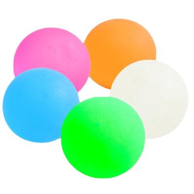 China Toy Wholesale Funny Educational Soft Durable Extractor Squeezes New Slow Venting Bound Ball With Transparent Built-in Maltose for sale