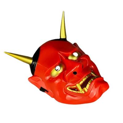 China Japanese New Cartoon Character Carnival Party Halloween Masquerade Mask Role Playing Plastic Mask Japanese Demon Mask for sale