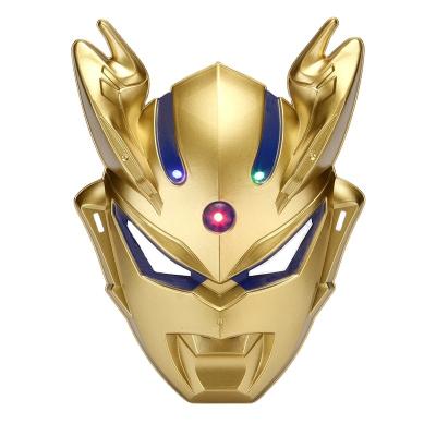 China Wholesale Children's Cartoon Role Playing Hero Props Mask LED Luminous Anime Mask Toys Halloween Ball Party Multiple Styles for sale