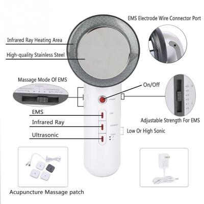 China Hot selling Home Use Beauty Tools EMS Infrared 3 in 1 Body Slimming Device for sale