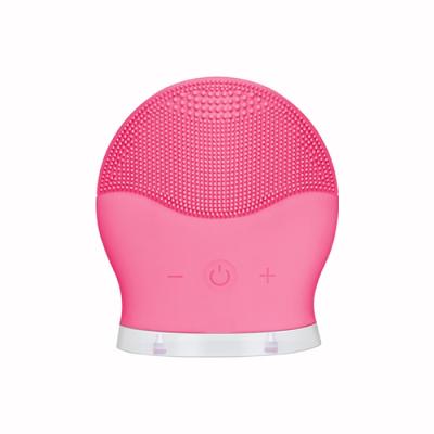 China Beauty Skin Care Face Cleansing Brush Home Use Facial Cleaner Sonic Silicone Facial Cleansing Brush for sale