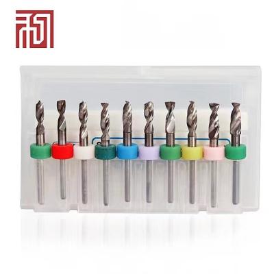 China High Quality PCB Drilling Tungsten Solid Carbide Micro Drill Bit Mini CNC Drill Bit Set for sale