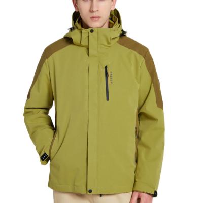 China Breathable Custom Factory Hoodie Coat Polyester Parka Casual Outdoor Fashion Printed Windbreaker Jacket For Men for sale