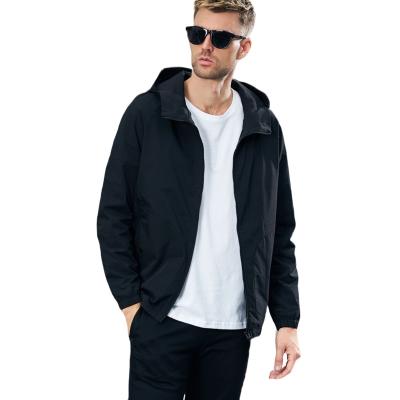 China QUICK DRY Custom Men's Windbreaker Jacket Spring And Autumn Hooded Windproof Waterproof Coldproof Jacket Outdoor Jacket for sale