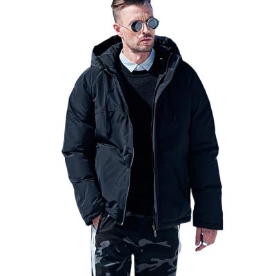 China Anti-wrinkle Custom High Quality Mens Jacket Winter Jackets Warm Windbreaker Fashionable Puffer Coat Hooded Men's Jackets for sale