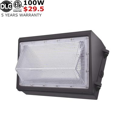 China Polycarbonate 45W 60W 80W 100W 120W Waterproof IP65 AC 100-277V LED Wall Pack Flood Light Outdoor Wall Lamp for sale