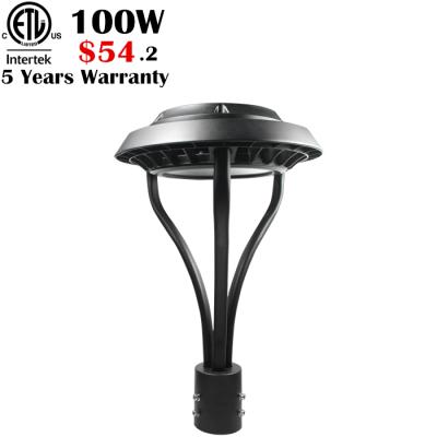 China Garden Factory Price SASO CB SAA ETL DLC CE 5 Years Warranty Top Post Light Fixtures Led Dusk To Dawn Yard Light 60w 80w 100w 120w 150w for sale