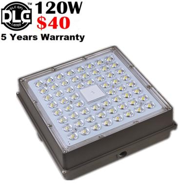 China 2018 Theme Park Top Selling No.1 ETL DLC 35w 80w 100w 140w Gas Station Lighting Led Canopy Light for sale