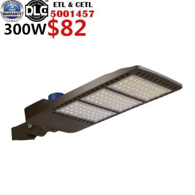 China ROAD DLC ETL 300W LED street light outdoor area light IP65 led shoe box light for parking lot for sale