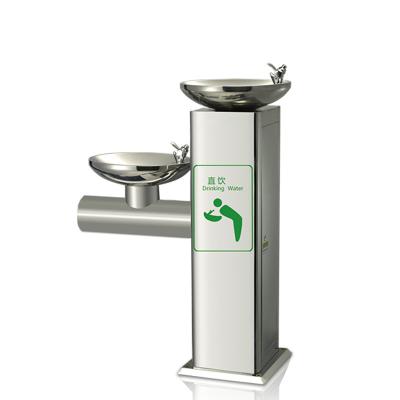 China Hotel Public Park Outdoor School Stainless Steel Water Fountain Dispenser Style for sale