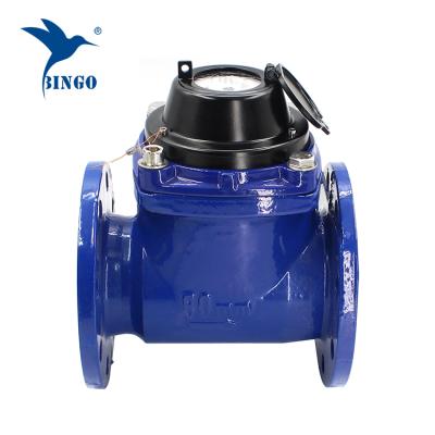 China DN80 mechanical cast iron bulk water meter woltman removable water meter for sale