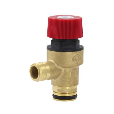 China Boiler Home Parts Brass Kitchen Gas Pressure Relief Valve With Safety Relief Valve for sale