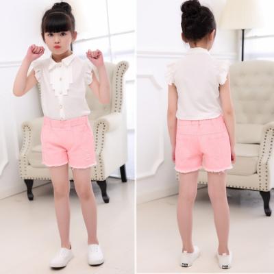 China QUICK DRY Denim Shorts For Girls Girl's Clothing Baby Clothing Sets Baby Clothes for sale