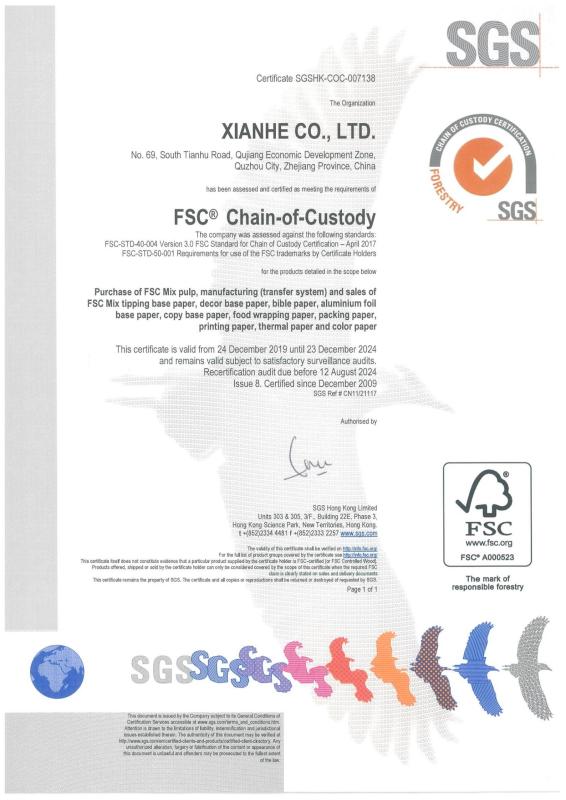 FSC - Xi'an Truefine Industrial Co., Ltd.