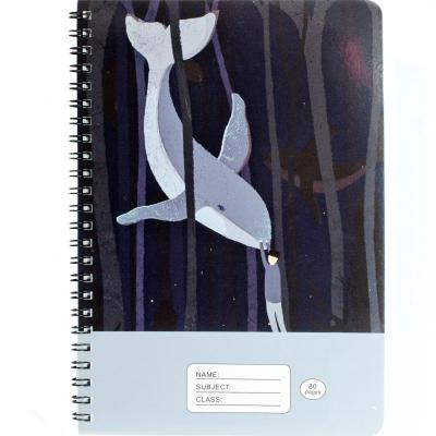 China A4 South American two-wire notebook Drawing school/office double spiral notebook for sale