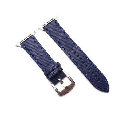 China Fashion. Custom sport sport soft buckle for iwatch series 3 42mm new belt blue with attractive price for sale