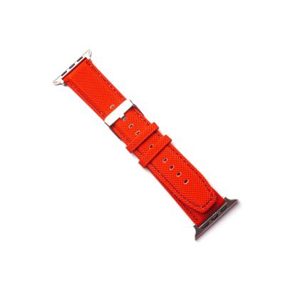 China Fashion. Sports Designer Vintage Genuine PU Leather Bands For iwatch Whole Series 22mm-45mm for sale