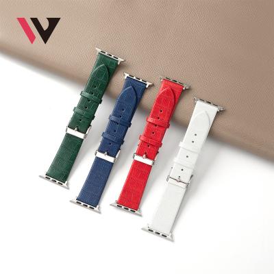 China Newest Stylish PU/Leather Iwatch Watch Case Custom Design Bands Strap For Iwatch SE/5/6 44mm/42mm/40mm for sale